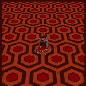 The Shining (Red) by Bartosz Kosowski