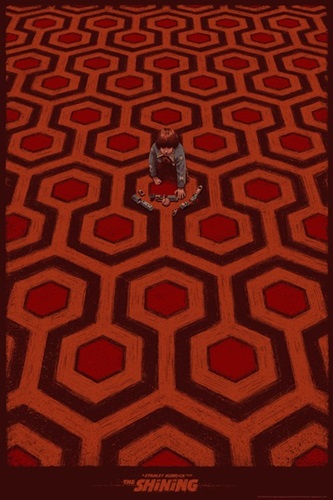 The Shining (Red) by Bartosz Kosowski