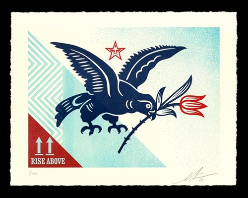 Rise Above Bird  by Shepard Fairey