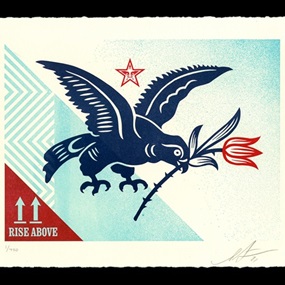 Rise Above Bird by Shepard Fairey