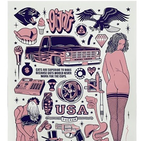 Cats (II) by Mike Giant