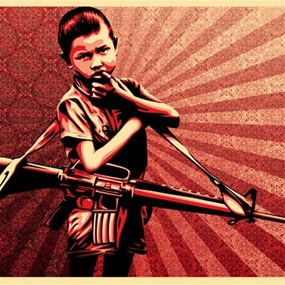 Duality Of Humanity 5 by Shepard Fairey