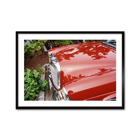 Red Mercedes (Bridgehampton, New York) by Aaron Stern