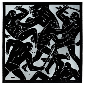 Masters Of War (Silver) by Cleon Peterson