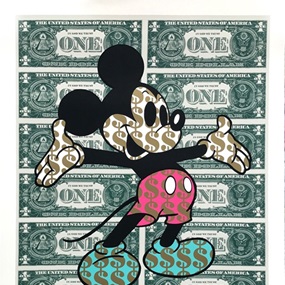 Mickey Money (Monster Mickey (Pink & Teal)) by Ben Allen