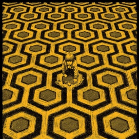 The Shining (Yellow) by Bartosz Kosowski