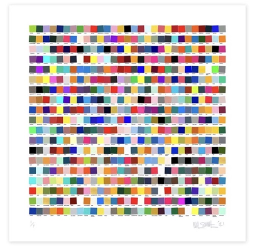 Instagram Psycolourgy Print (First Edition) by Nick Smith