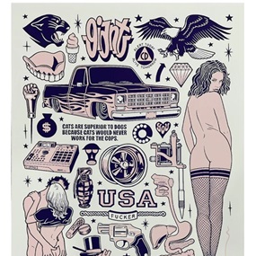 Cats (III) by Mike Giant