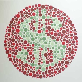 The Colour Of Money (Deep Red / Green) by Beejoir