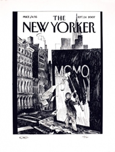 New Yorker Cover  by MOMO