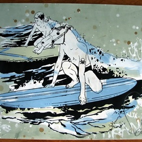 Surfer Horse (IV) by Faile