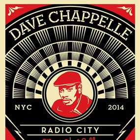 Dave Chappelle by Shepard Fairey