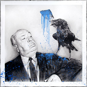 iHitchcock (Blue) by Mr Brainwash