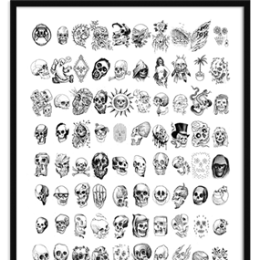 100 Skulls by Nathan Kostechko