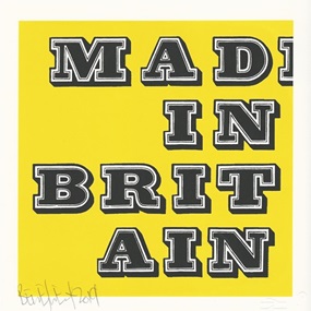 Mad In Britain (Yellow) by Eine