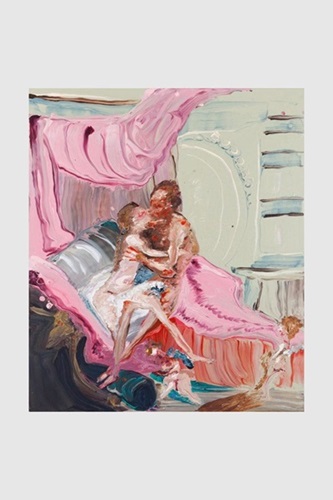 Heracles And Omphale (After François Boucher)  by Genieve Figgis