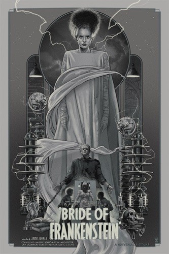 Bride Of Frankenstein (Variant) by Vance Kelly