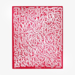 Esoteric Knowledge #1 (Silver On Red) by Defer