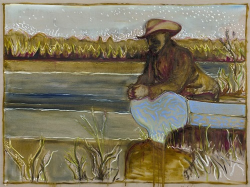 The River Garden, Kroonstad 1901  by Billy Childish