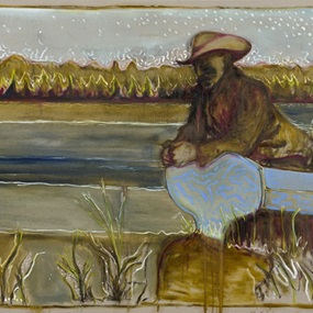 The River Garden, Kroonstad 1901 by Billy Childish