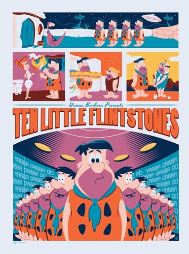Ten Little Flintstones  by Dave Perillo