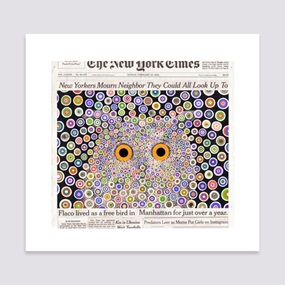 Flaco, February 25 2024 by Fred Tomaselli