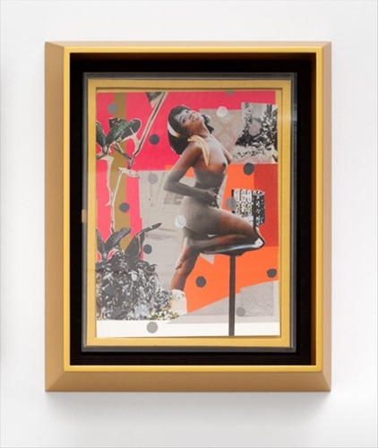 Jet Blue #11  by Mickalene Thomas