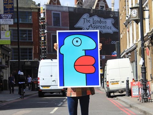 Blue  by Thierry Noir