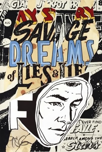 Savage Dreams (F-Head) by Faile