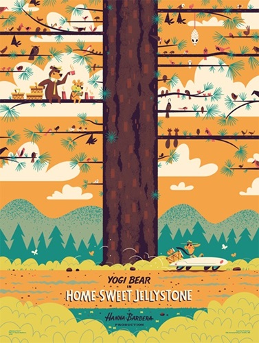 Yogi Bear - Home Sweet Jellystone  by Andrew Kolb