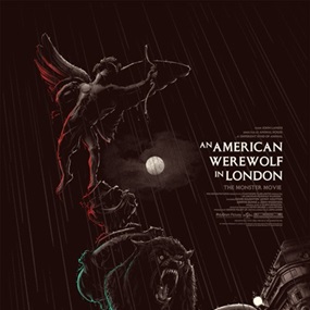 An American Werewolf In London (Variant) by Matt Ryan Tobin