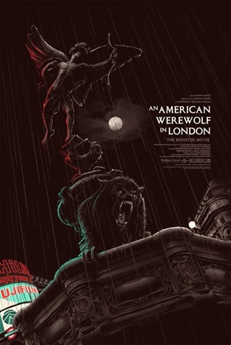 An American Werewolf In London (Variant) by Matt Ryan Tobin