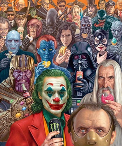 Trash (Canvas Print) by Alex Gross