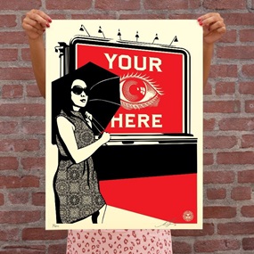 Obey Billboard (Eye) (First Edition) by Shepard Fairey