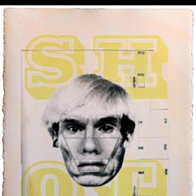 Dirty Warhol (Shot) by Ben Eine