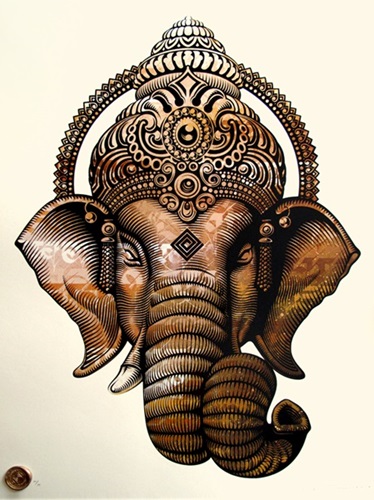 Ganesha (Artist Proof) by Cryptik