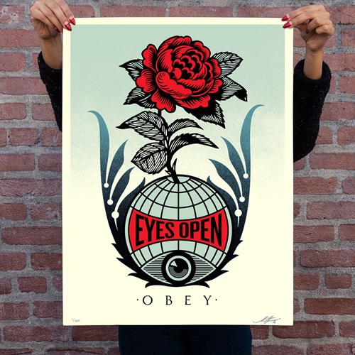 Eyes Open (First Edition) by Shepard Fairey