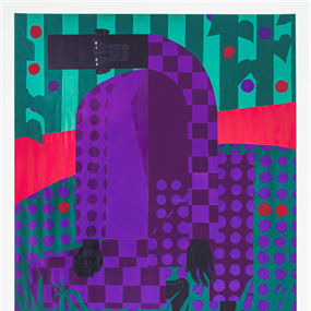 Man In The Violet Dreamscape No. 5 by Jon Key