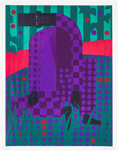 Man In The Violet Dreamscape No. 5  by Jon Key