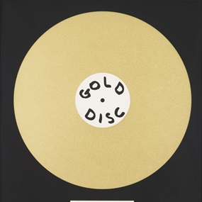 Gold Disc by David Shrigley