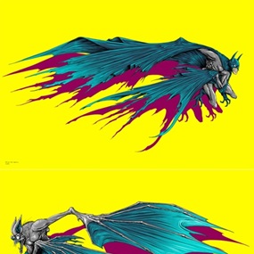 Batman / Man Bat by Alex Pardee