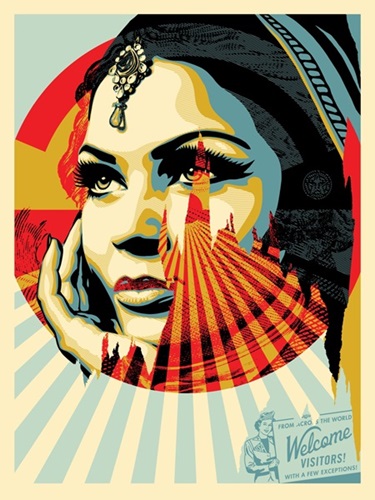 Target Exceptions  by Shepard Fairey