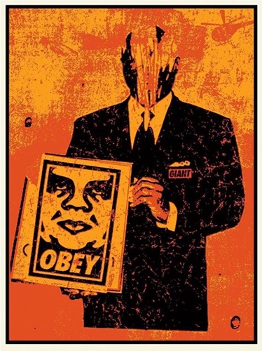 Suit (Red) by Shepard Fairey