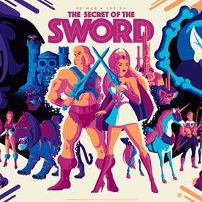 The Secret Of The Sword (Honor Variant) by Tom Whalen