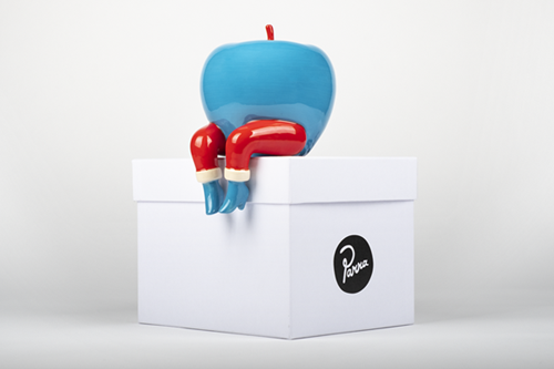 An Apple On The Edge  by Parra