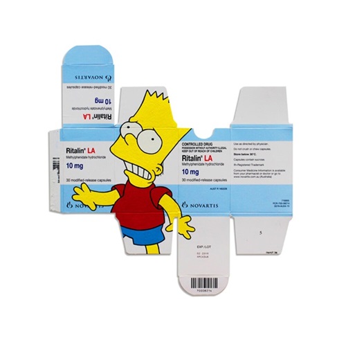 Bart On Ritalin  by Ben Frost