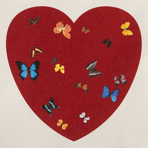 Big Love (Diamond Dust) by Damien Hirst