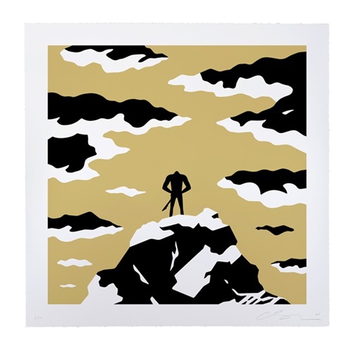 The Wanderer (Gold) by Cleon Peterson