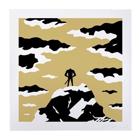 The Wanderer (Gold) by Cleon Peterson