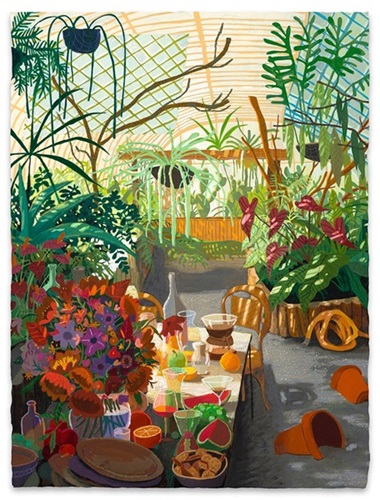 Jardin De Plantes Dinner Party  by Nicholas Bono Kennedy